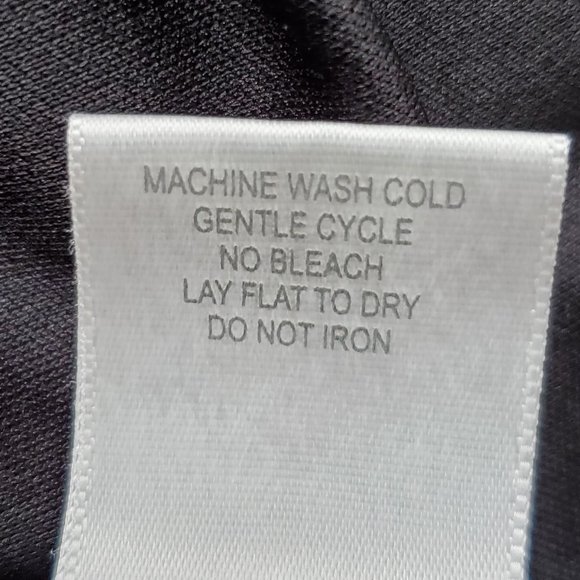 COPY - Dressbarn Black White Short Sleeve Subtle Floral Y2K Look Top, Size SP - Picture 13 of 14